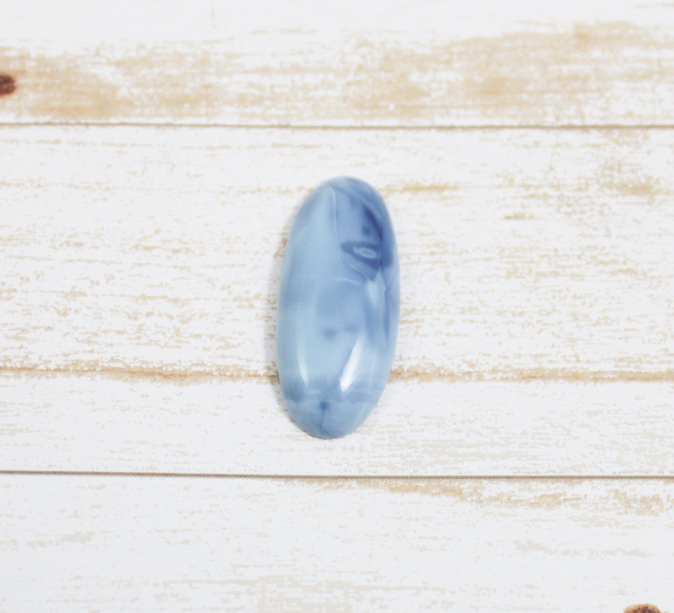 Natural Blue Opal Cabochons for Jewelry Making - High Quality Gemstone Beads for Necklaces, Rings & DIY Crafts - Perfect for Healing Crystal Jewelry and Gifts