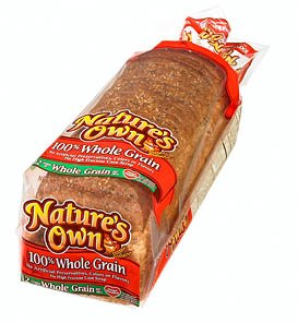 Nature's Own 100% Whole Grain Bread - 20 oz Loaf | Healthy, Nutritious & Delicious for Sandwiches, Toast & Breakfast