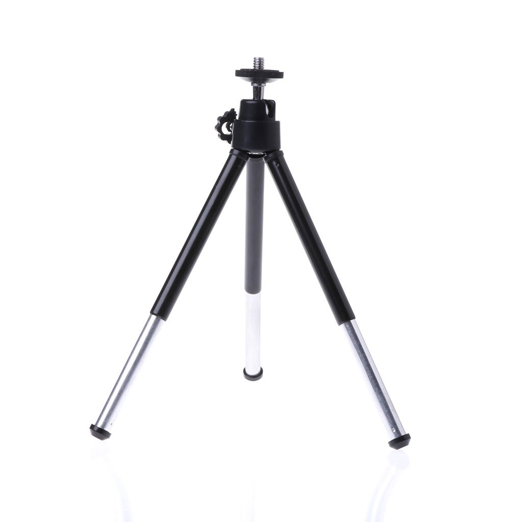 Universal Mini Portable Tripod Stand with Handheld Stabilizer for Camera & Camcorder - Perfect for Vlogging, Travel Photography, and Live Streaming