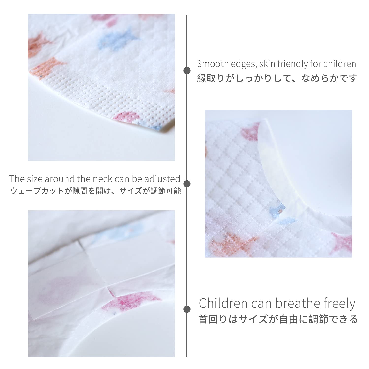 60PCS Disposable Baby Bibs - Soft & Leakproof Travel Bibs for Infants & Toddlers - Perfect for Feeding, Daycare, and On-the-Go Meals