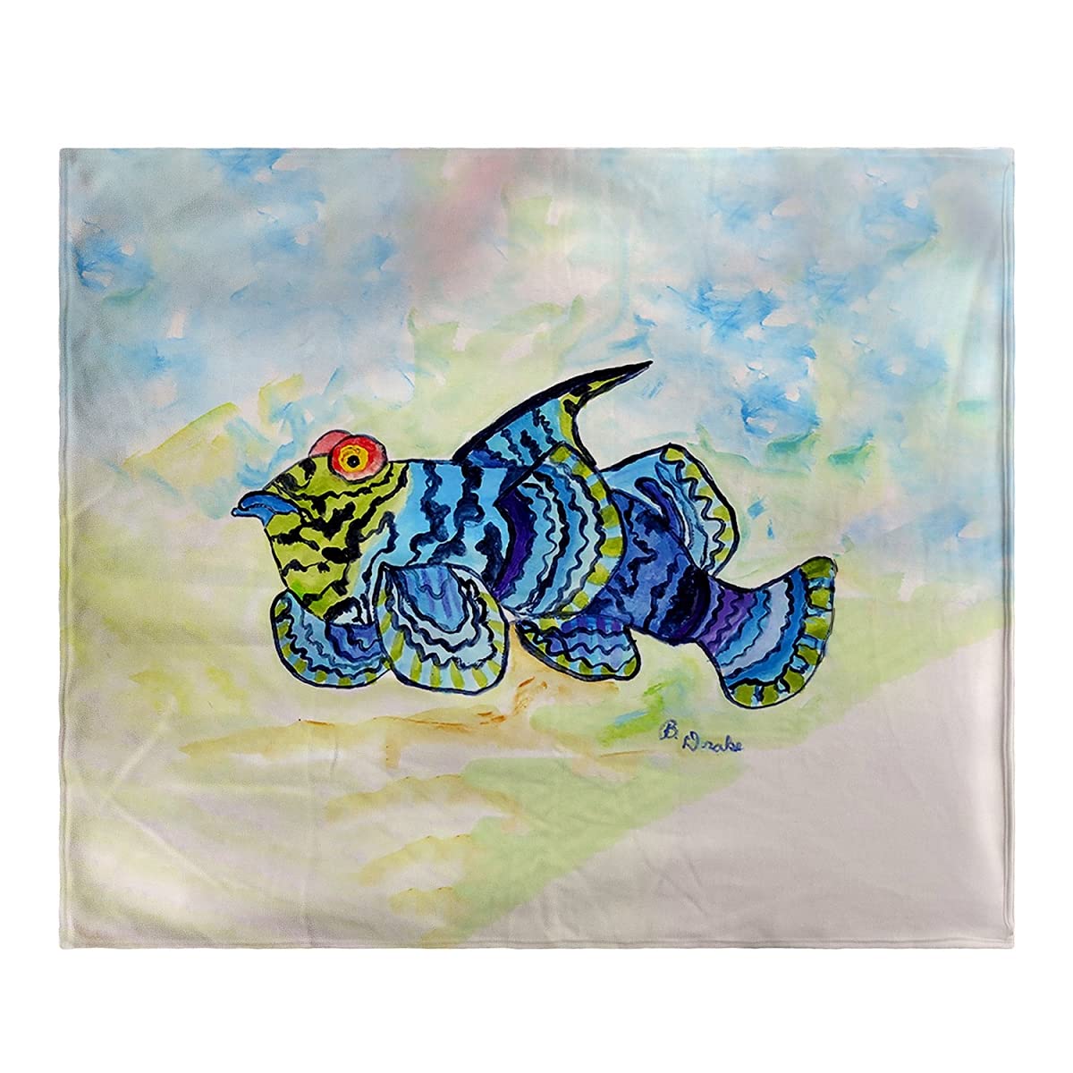 Betsy Drake Google Eye Throw Pillow Cover - Vintage Inspired Home Decor for Living Room, Bedroom, or Office