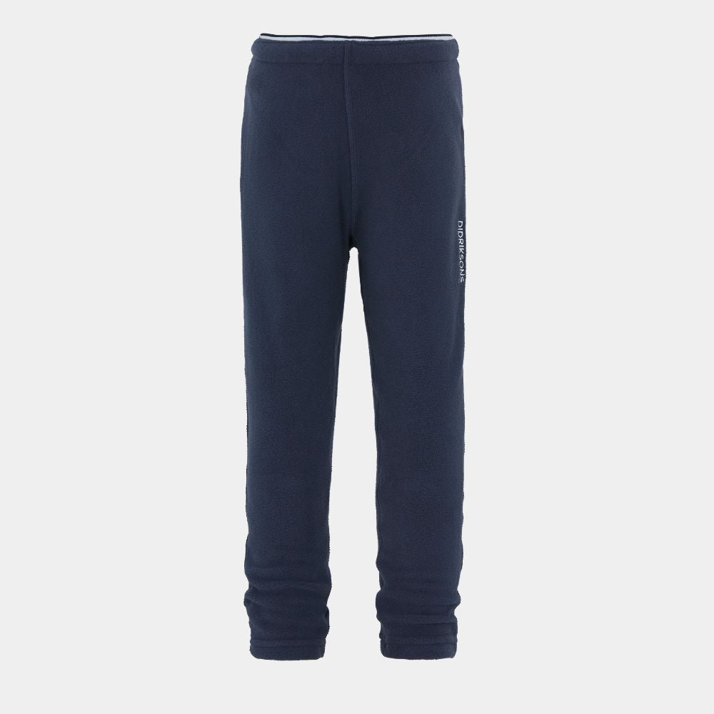 Didriksons Monte 10 Fleece Pants for Men & Women - Soft Winter Thermal Lined Trousers in Navy Blue - Perfect for Hiking, Camping & Outdoor Activities