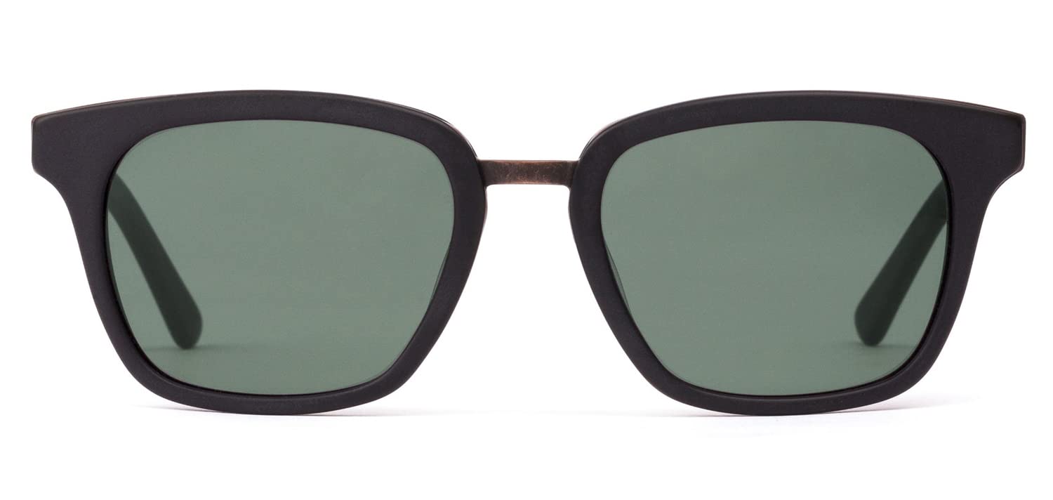 OTIS Fiction Mineral Glass Polarized Sunglasses for Men & Women - UV400 Protection, Retro Style for Outdoor, Driving, and Beach Activities
