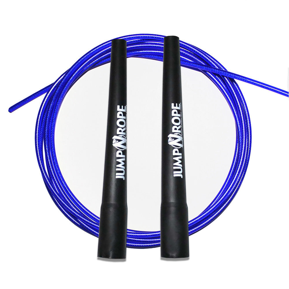 JumpNRope Crossover Freestyle 2.5 - Professional Speed Jump Rope for Fitness, Boxing & Cross Training - Perfect for Home Workouts, Gym & Outdoor Exercise