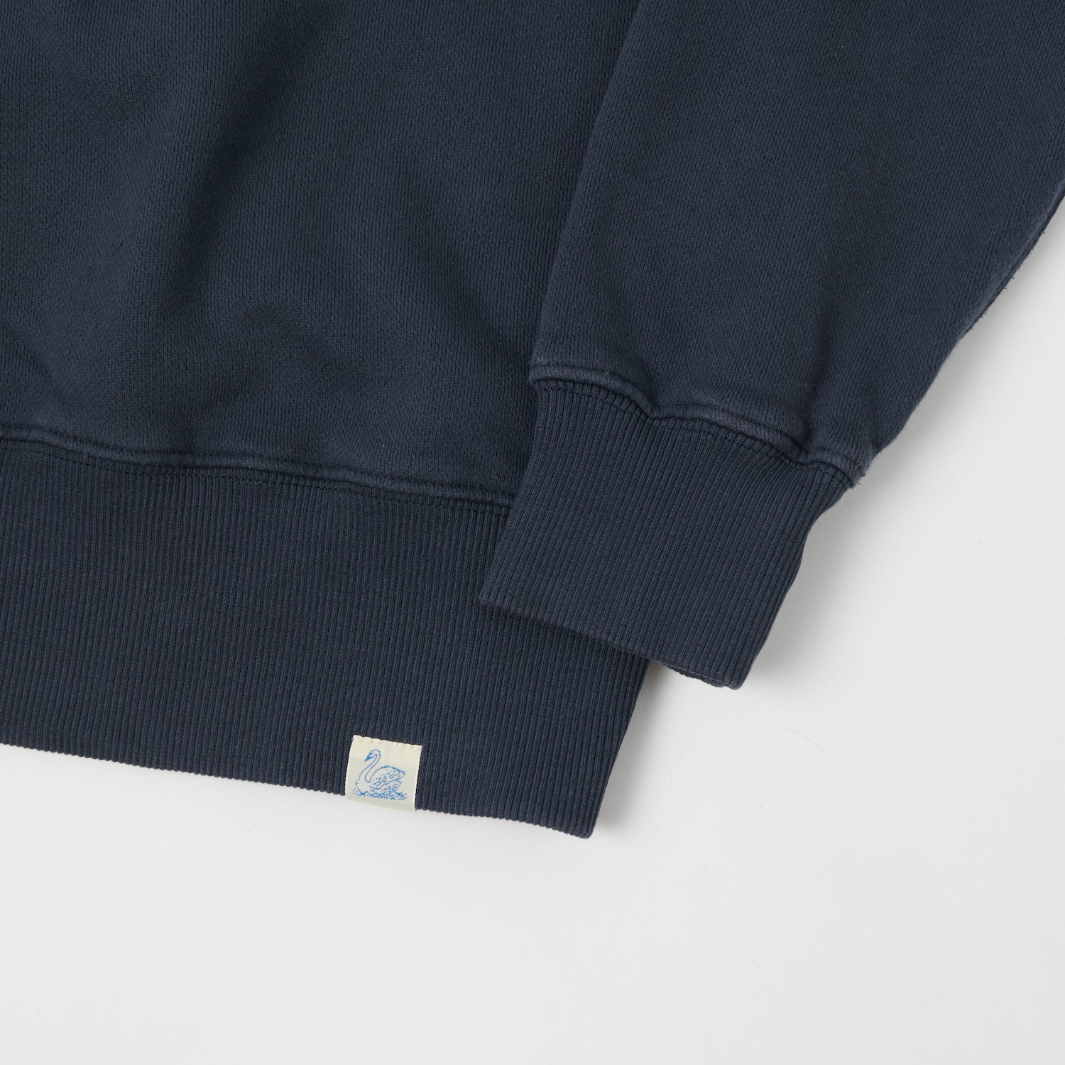 Merz b. Schwanen CSW28 Athletic Sweatshirt - Premium Cotton Crewneck Pullover for Men in Denim Blue | Gym, Casual Wear & Street Style Outfits