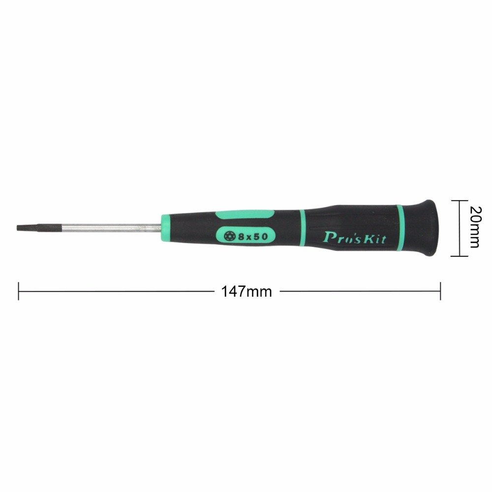Precision Ceramic Non-Magnetic Star Screwdriver Tool (SD-081-T8H) with Blade Protector - Ideal for Electronics Repair, Watchmaking & Jewelry Maintenance
