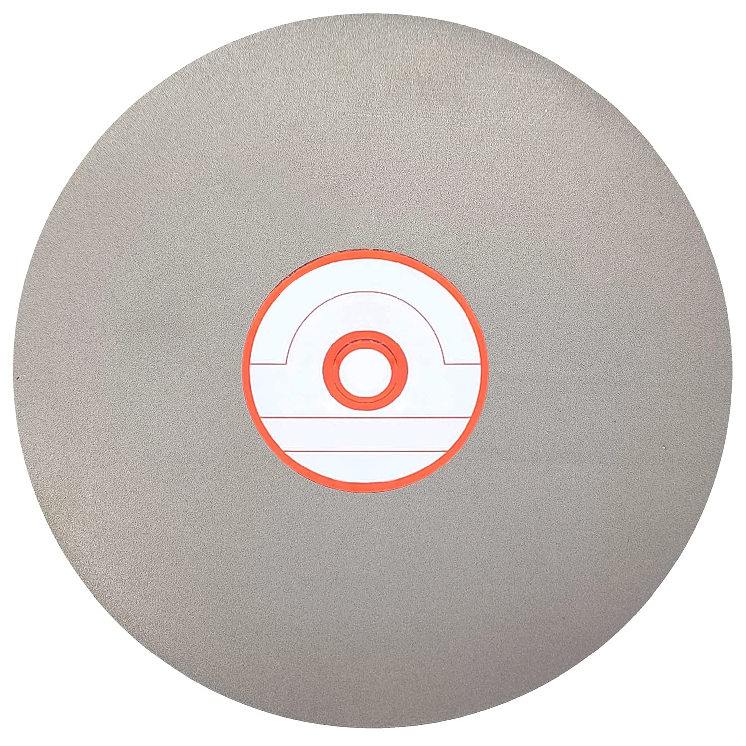 6 Inch 600 Grit Diamond Flat Lap Disc with 1/2 Inch Arbor - Premium Diamond Lap Wheel for Gemstone, Glass & Ceramics - Grinding, Sanding & Polishing Disc for Jewelry Making & Lapidary Work