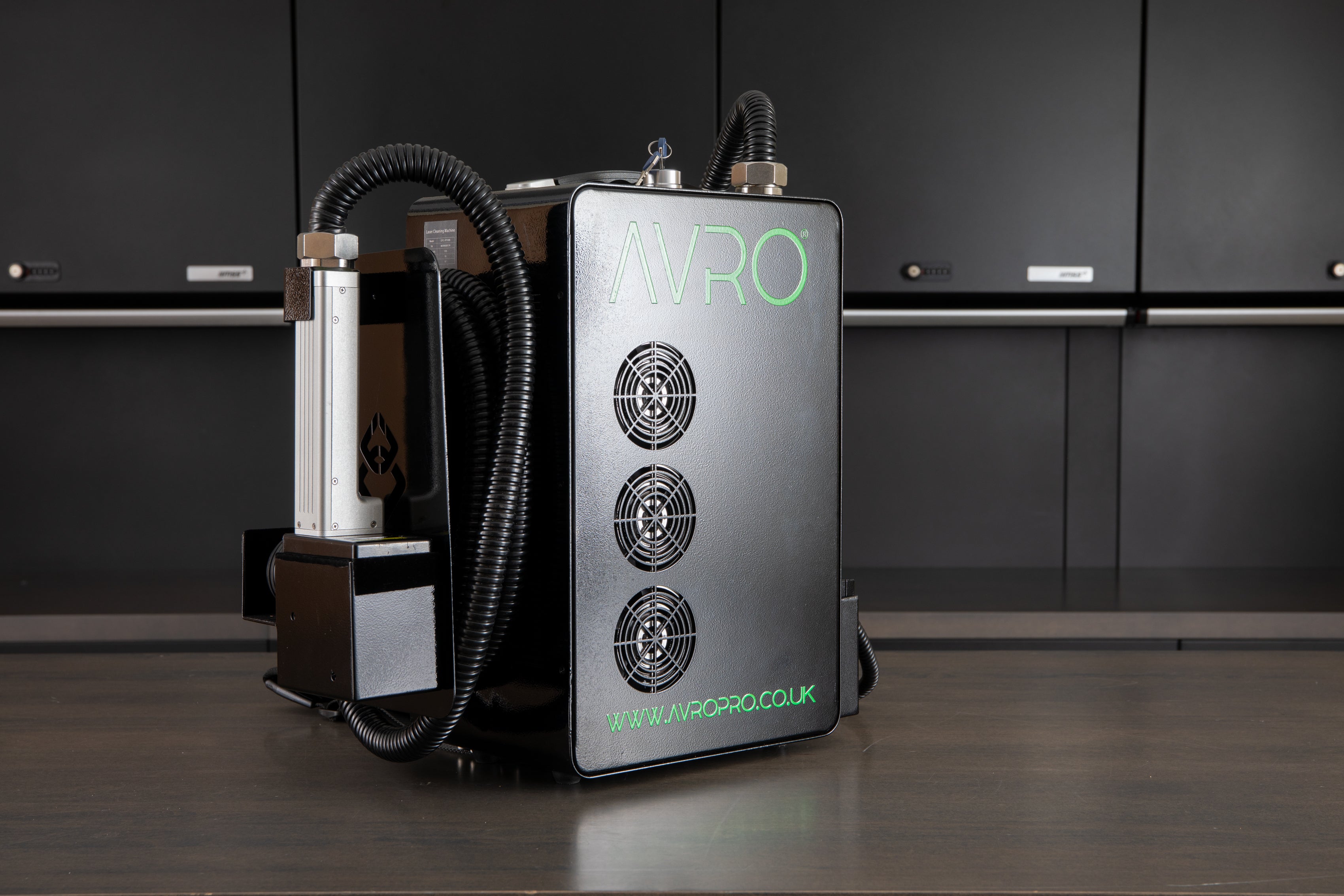 AVRO 100W Portable Laser Cleaning Machine for Rust Removal - Professional Backpack Laser Cleaner for Metal, Automotive & Industrial Use - Perfect for DIY, Welding Shops & Restoration Projects