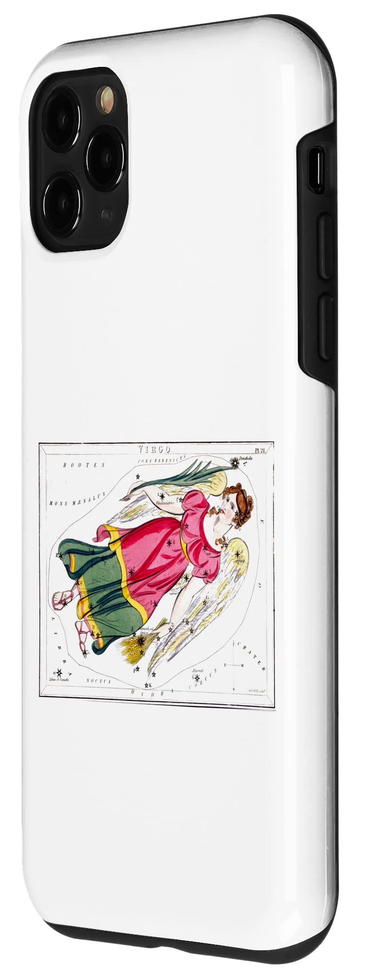iPhone 11 Pro Case - Vintage Virgo Zodiac Sign with Star Constellations Design | Perfect Gift for Virgos & Astrology Lovers