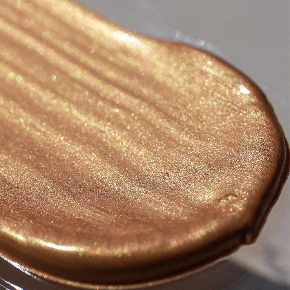Melanie Mills Hollywood Rose Gold Gleam Face & Body Radiance - Illuminating Highlighter for Glowing Skin, Natural Makeup & Body Shimmer - Perfect for Bridal, Photo Shoots & Night Out