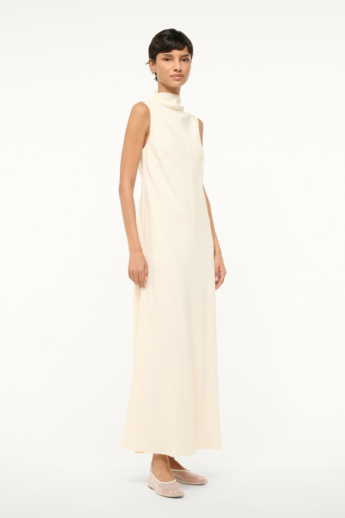 ARAYA Ivory Dress for Women - Elegant & Comfortable Summer Dress for Casual, Beach, and Party Wear