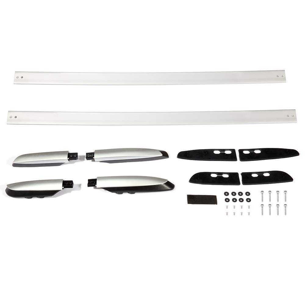 2013-2018 Toyota RAV4 Roof Rack - Heavy Duty Aluminum Cargo Carrier for Side Rails - Silver Luggage Rack for SUV - Perfect for Camping, Road Trips & Outdoor Adventures