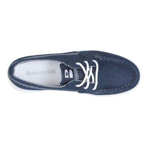 Brunswick Women's Karma Denim Bowling Shoes - Comfortable & Stylish for League Play & Casual Bowling