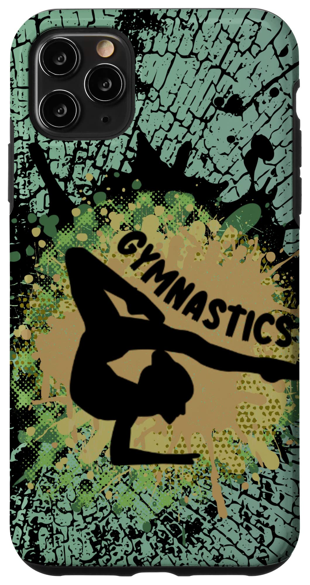 iPhone 11 Pro Max Case - Camouflage Design for Gymnastics Coaches, Athletes & Active Lifestyles | Perfect for Training, Competitions & Everyday Use