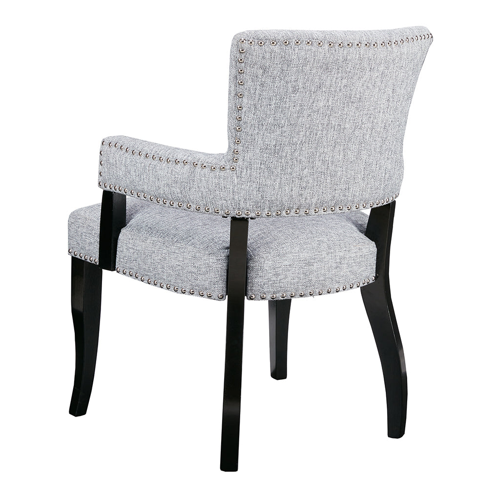 Dawson Arm Dining Chair - Modern Upholstered Side Chair for Kitchen, Dining Room & Office - Comfortable & Stylish Seating Solution