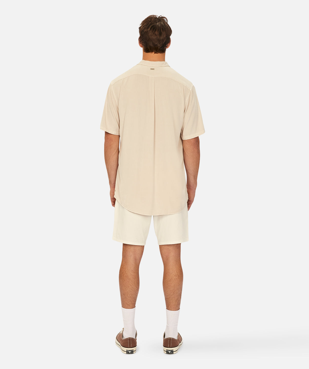 Monello Short Sleeve Shirt - Premium Cotton Grain Texture - Casual & Business Wear for Men - Perfect for Office, Dating & Outdoor Activities