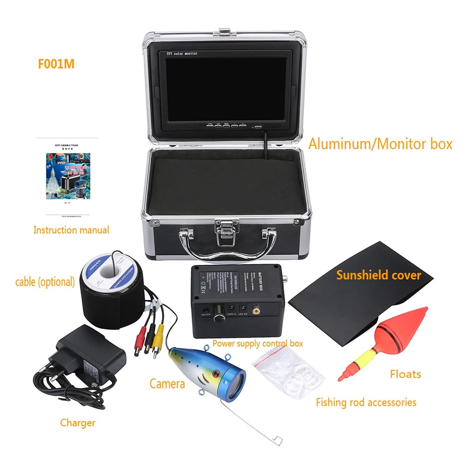 ZEFS ESD Fish Finder with 7