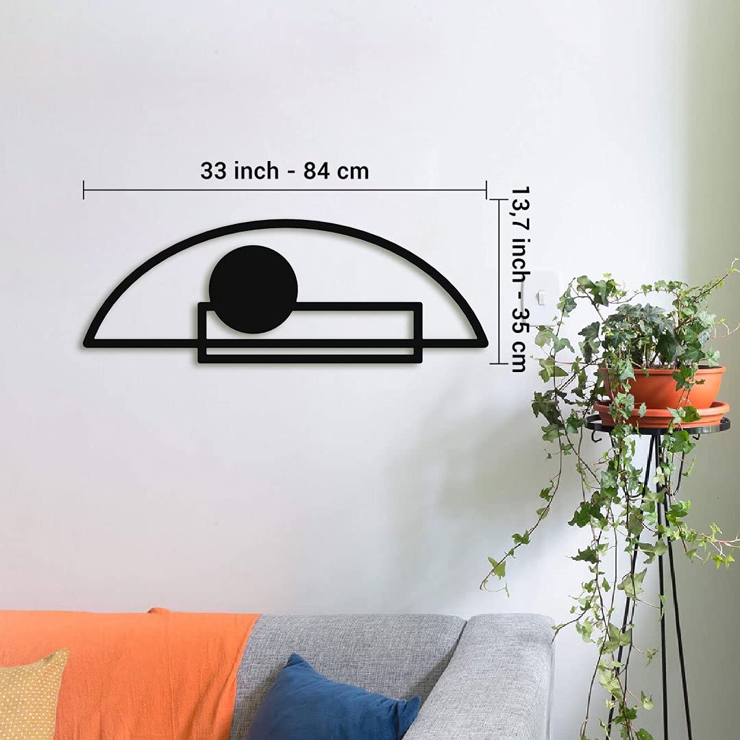 Circilium Metal Wall Art for Living Room & Bedroom Decor - Indoor Outdoor Wall Hanging