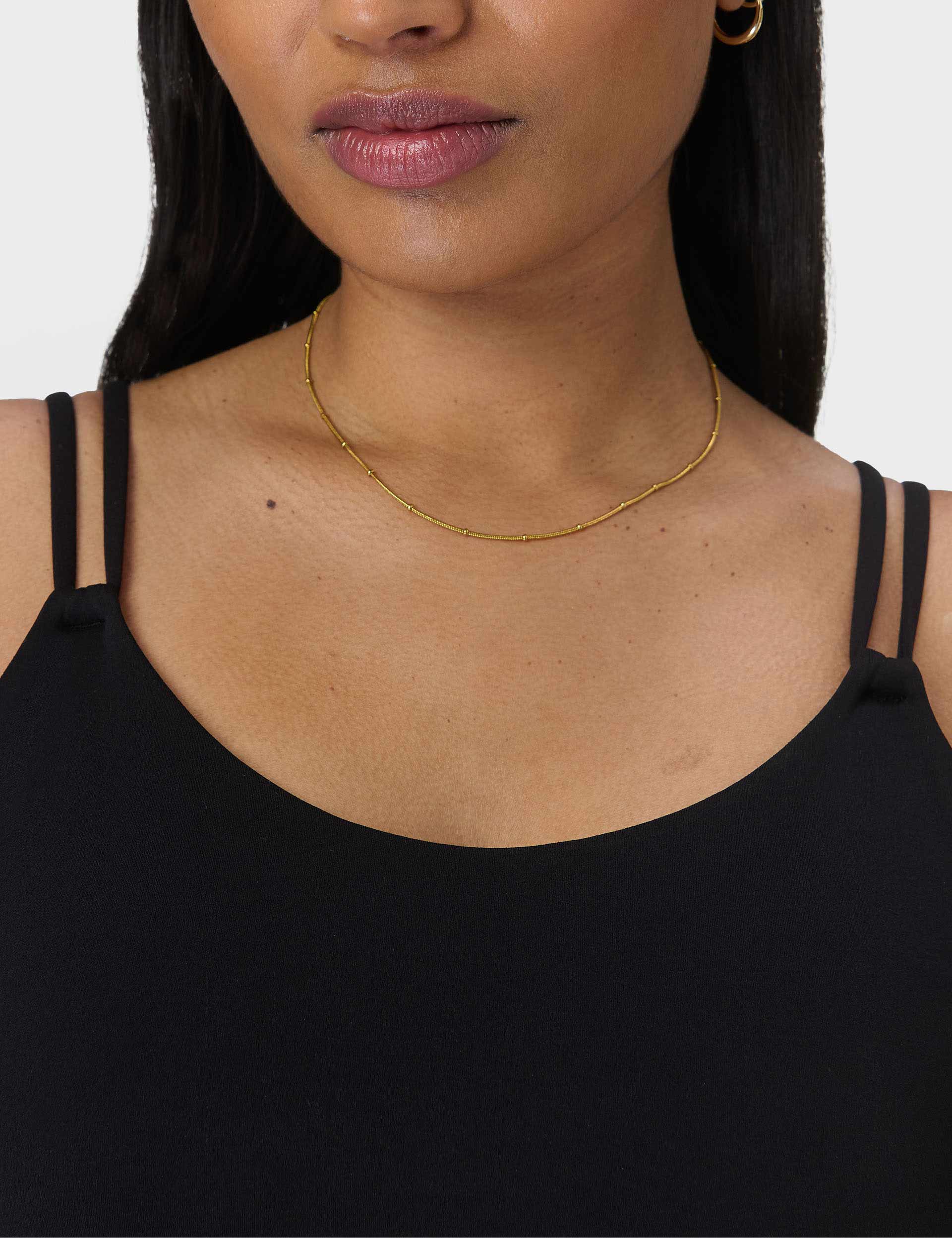 Ultimate Studio Strappy Vest for Women - Black | Trendy Layering Piece for Casual Outfits & Summer Dressing