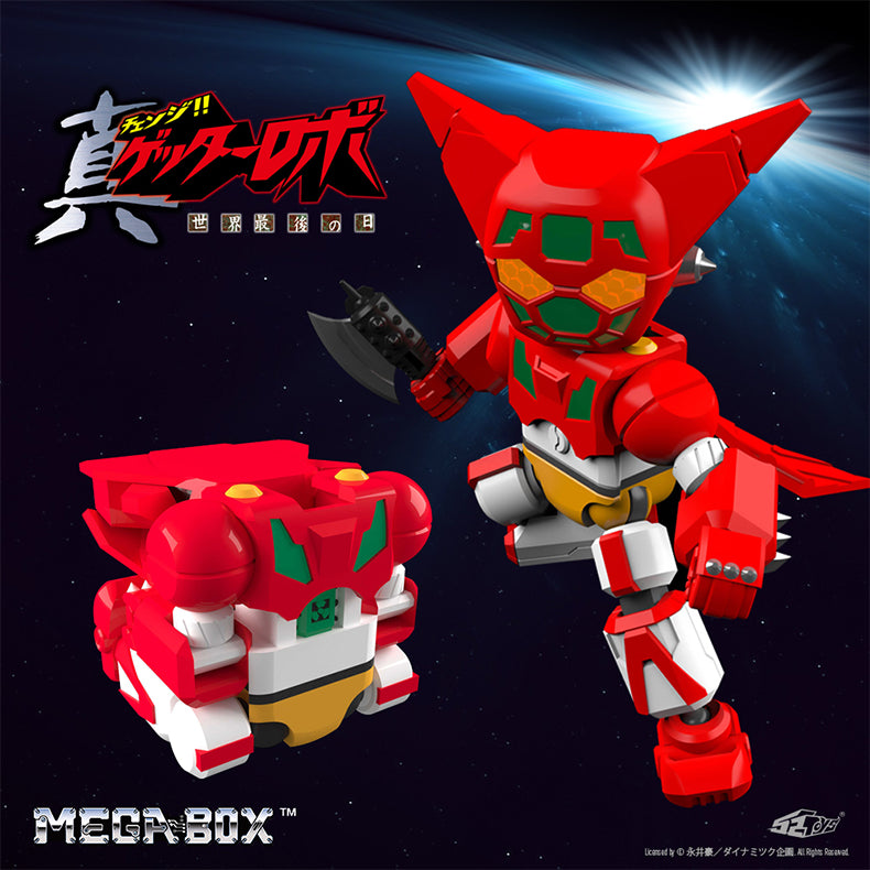 52Toys MegaBox MB 05 Getter Robo Armageddon Getter 1 Transforming Robot Action Figure - Collectible Anime Model for Display & Play | Perfect for Fans of Mecha & Japanese Super Robots