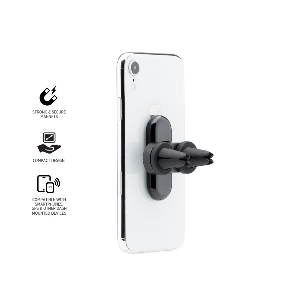 3sixT NeoVent Dual Magnetic Car Vent Mount - Strong Phone Holder for iPhone 15/14/13, Samsung Galaxy - Perfect for GPS Navigation & Hands-Free Driving