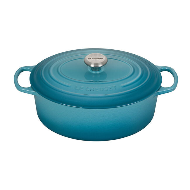 Le Creuset 6.75 Quart Oval Dutch Oven - Enameled Cast Iron Cookware for Braising, Roasting & Baking - Perfect for Family Dinners, Soups & Casseroles