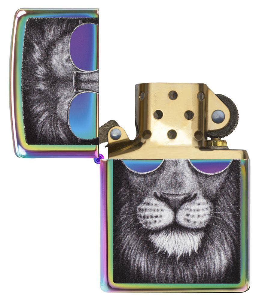 Stylish Lion Sunglasses - Trendy Animal Print Sunglasses for Men & Women - Perfect for Beach, Pool, and Summer Fashion