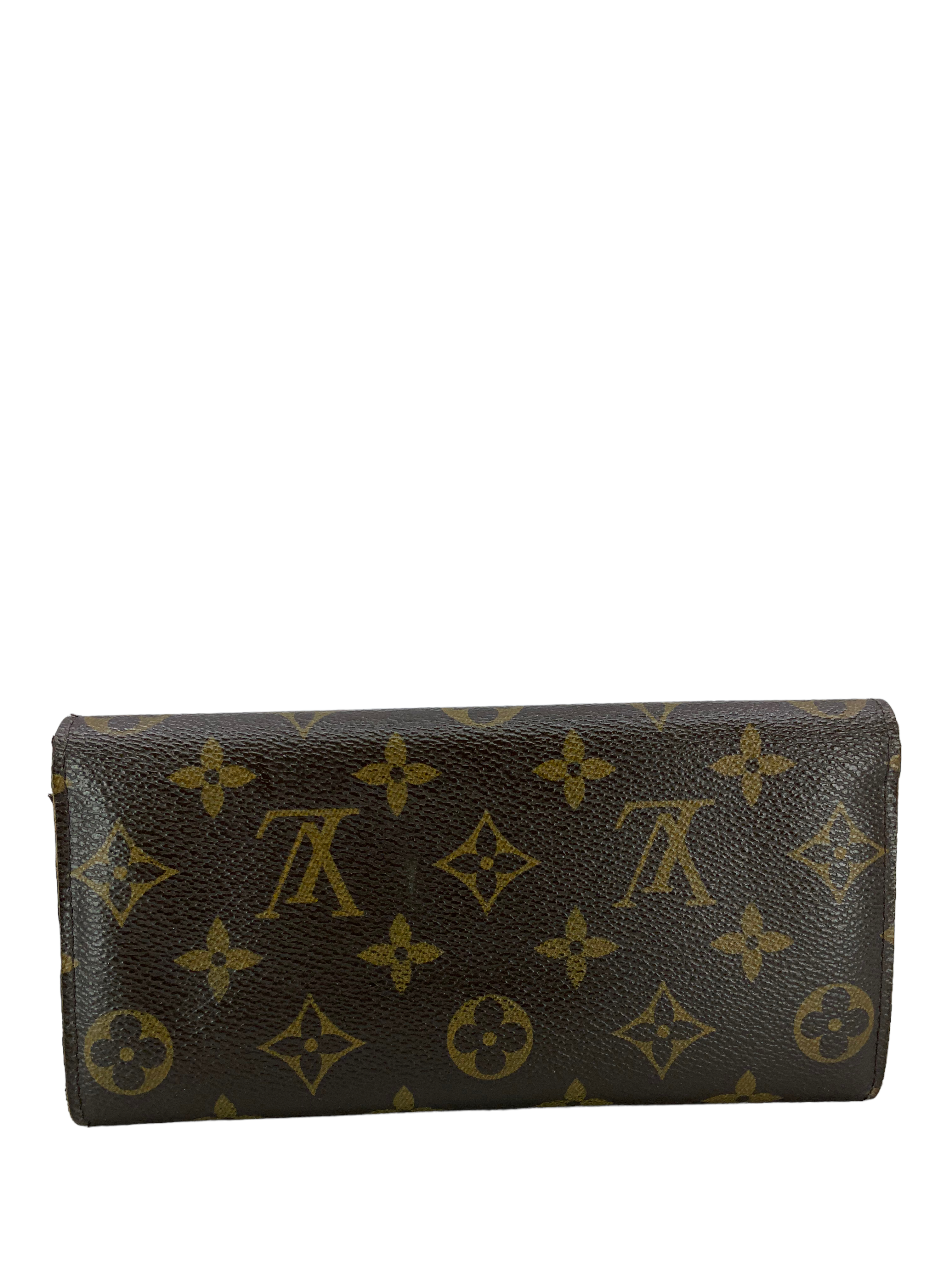 Louis Vuitton Monogram Canvas Josephine Long Wallet for Women - Luxury Designer Zip Around Wallet with Multiple Card Slots - Perfect for Everyday Use, Travel & Business