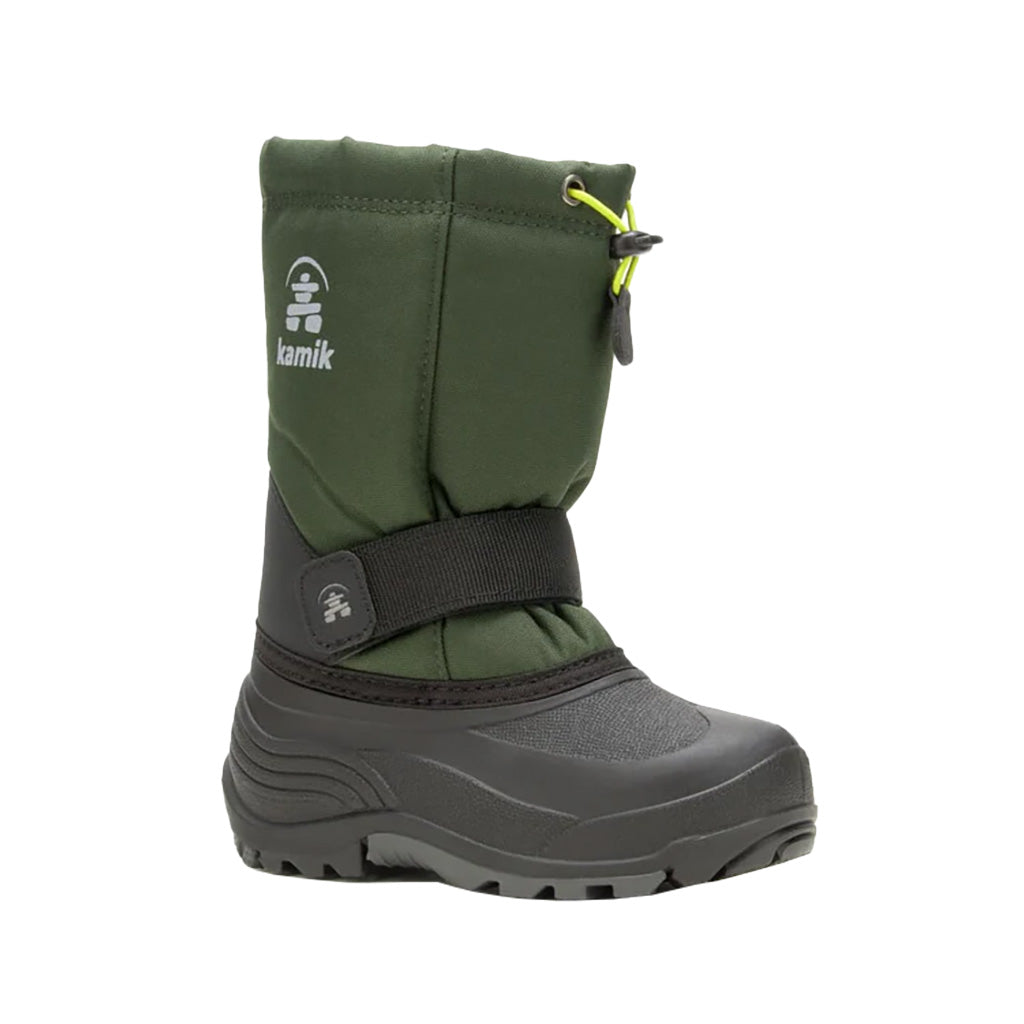 Kamik Rocket Boots for Kids - Waterproof Winter Snow Boots for Boys & Girls - Warm & Durable Cold Weather Footwear for Outdoor Play, School & Snow Adventures