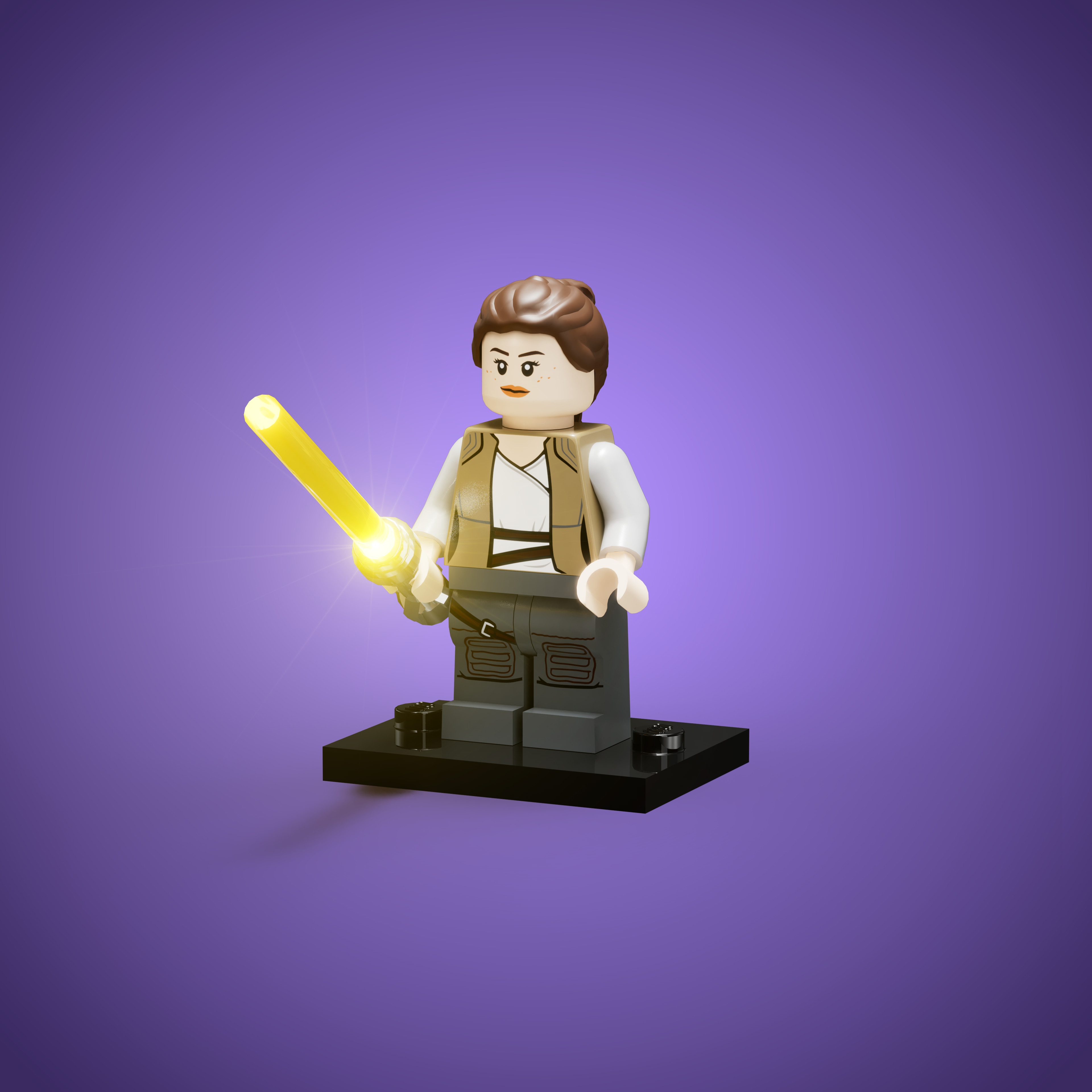 Premium Astro Lightsaber 2.0 - 30 Inch Yellow LED Light Up Toy Sword for Kids | Star Wars Inspired Role Play, Cosplay & Birthday Party Gift