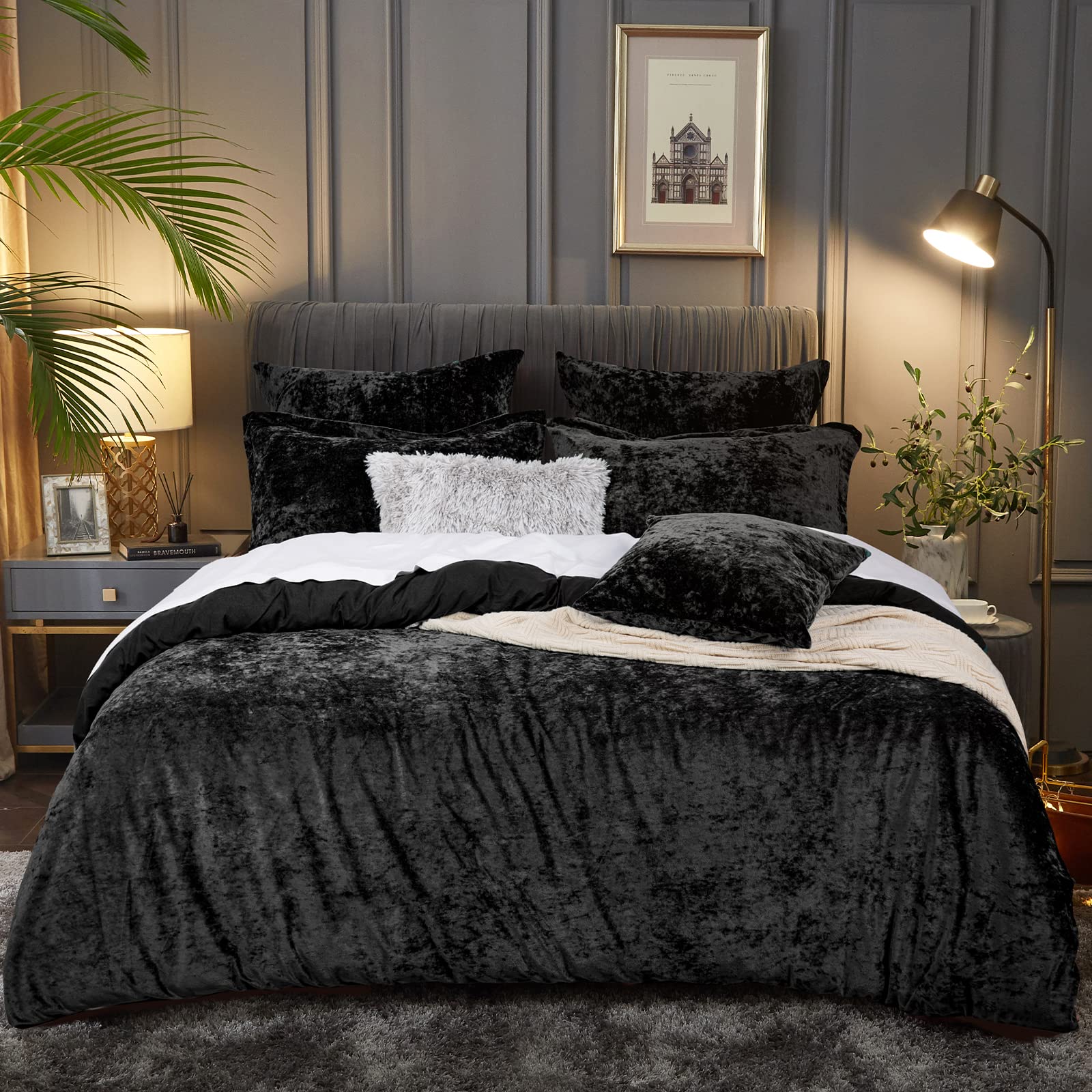 PHF Truly Velvet Duvet Cover Set Twin Size (68