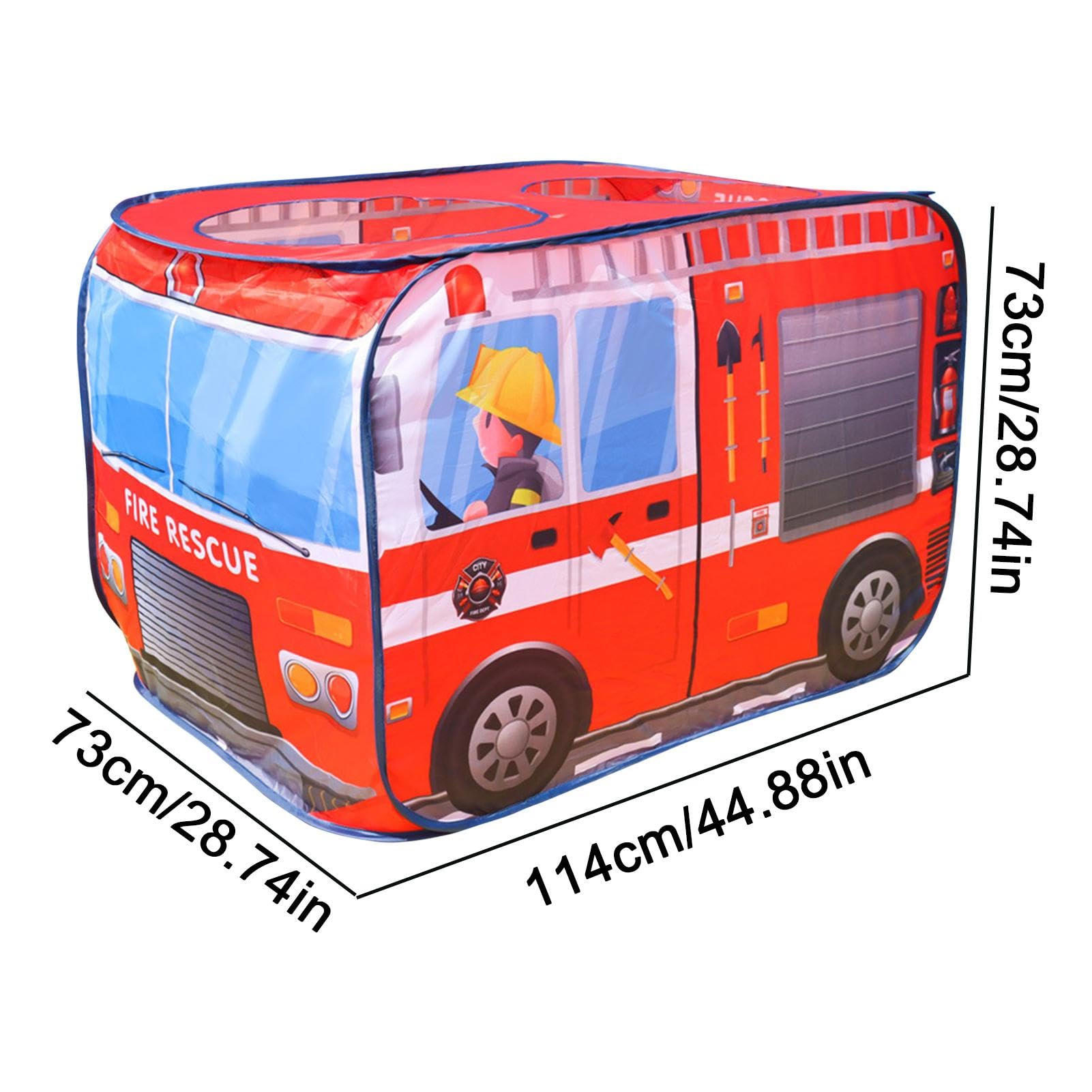 Foldable Kids Play Tent - Cartoon Playhouse for Indoor & Outdoor Use | Portable Toy Tent for Boys & Girls | Perfect for Birthday Gifts, Camping, Playroom & Backyard Fun