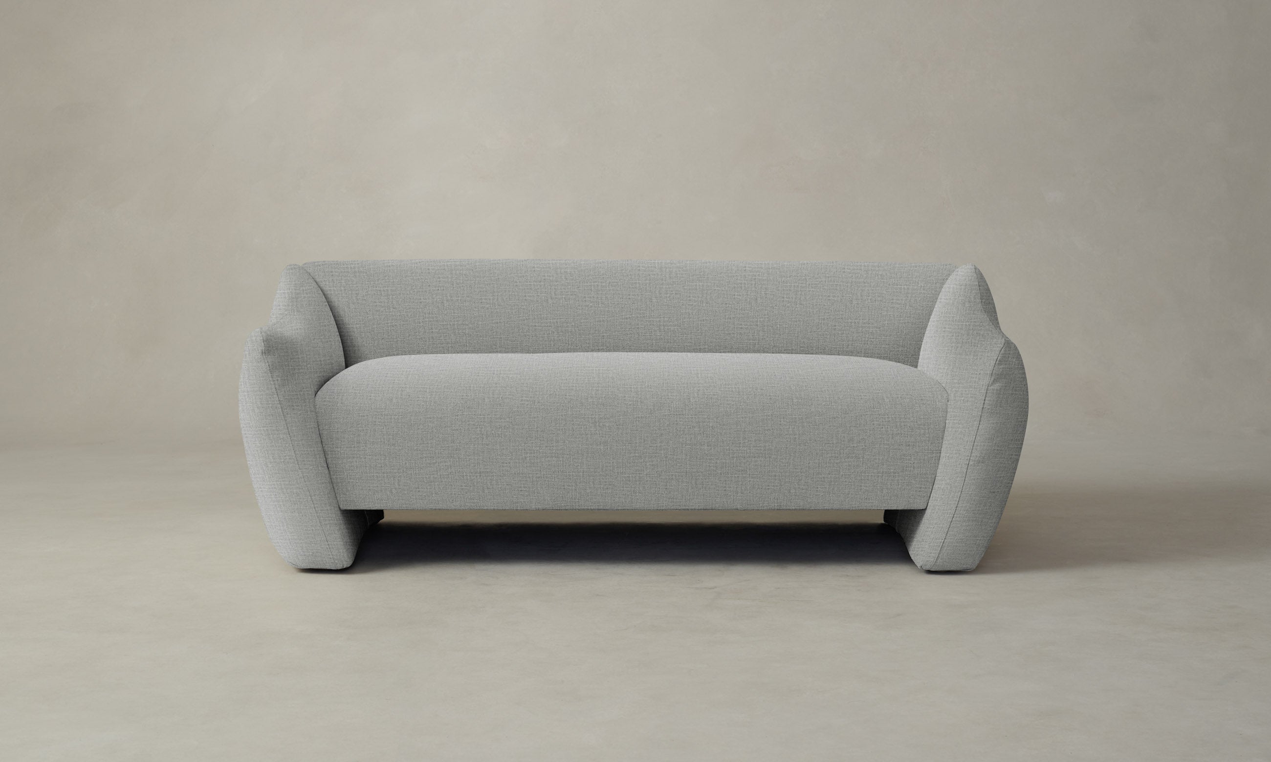 Premium Bond Settee Sofa - Durable Woven Chenille Fabric, Water-Resistant & Stain-Proof - Perfect for Living Room, Office Lounge, and Outdoor Patio Furniture