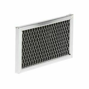 Amana W10892387 Over The Range Microwave Charcoal Filter Replacement - Black & Gray for Kitchen Ventilation & Odor Control