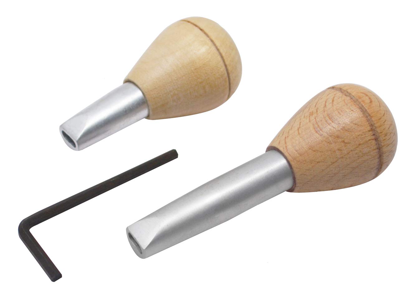 2-Piece Aluminum Graver Handles Set - Professional Jewelry Engraving Tools for Metalworking & Crafting - Perfect for Jewelers, DIY Crafts, and Metal Engraving Projects