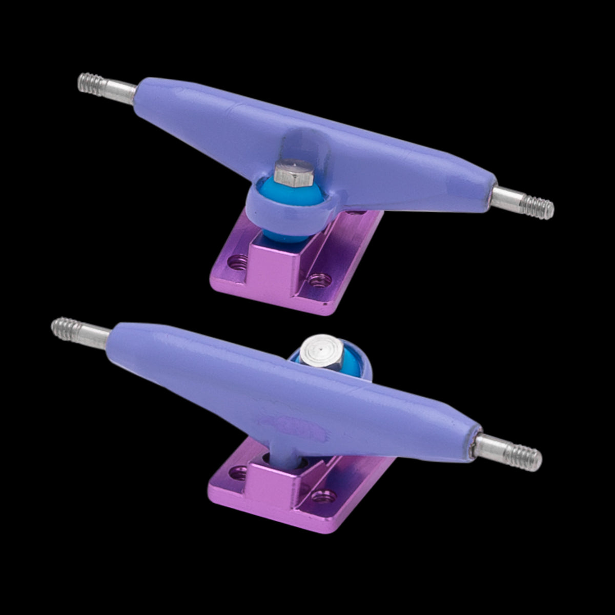 DeliDecks 34mm Fingerboard Trucks - Hex Hybrid Trux for Professional Finger Skateboarding | Perfect for Skateboard Tricks & Mini Ramp Practice