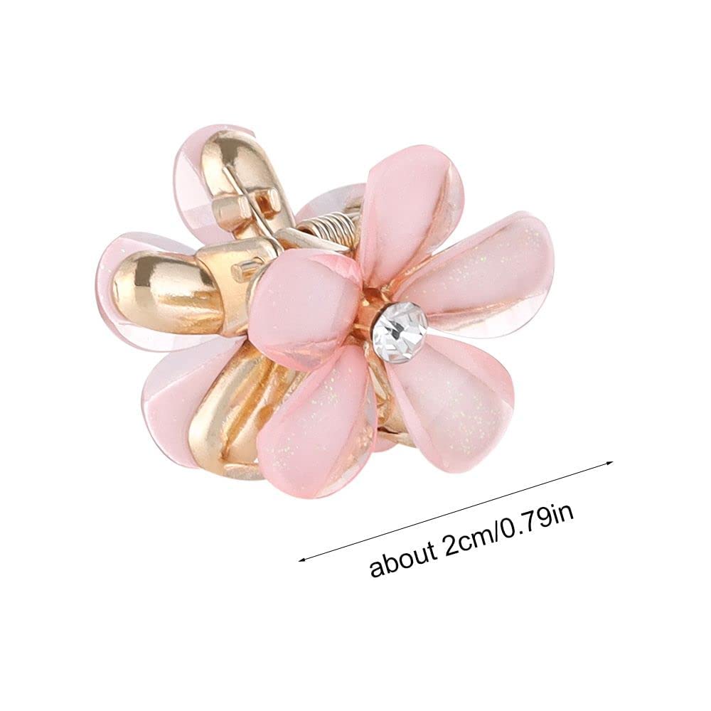 12Pcs Small Hair Clips for Women - Butterfly & Flower Hair Accessories, Tiny Claw Clips for Fine Hair, Cute Fancy Hairpins for Daily Wear, Parties & Weddings