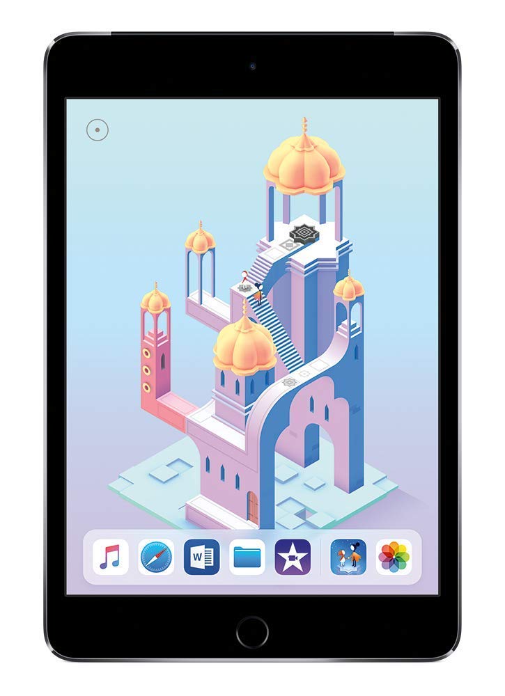 Refurbished Apple iPad Mini 4 (7.9-inch, 128GB, WiFi + Cellular) - Space Gray | Perfect for Travel, Business & Entertainment | Renewed Premium Tablet