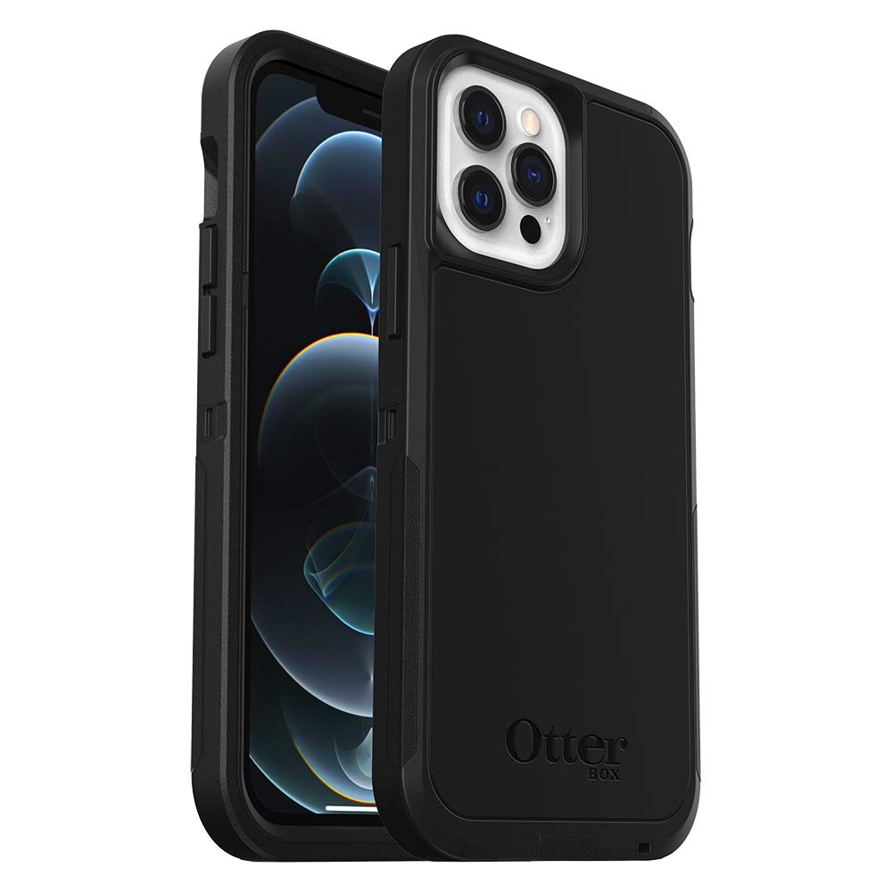 OtterBox DEFENDER SERIES XT SCREENLESS EDITION Rugged Protective Case for iPhone 12 Pro Max - Black | Shockproof & Drop Proof | Perfect for Outdoor, Work & Extreme Activities