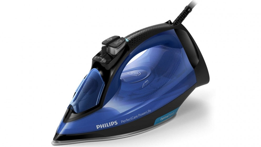 Philips PerfectCare Steam Iron GC3920/24 - Blue & Black | Professional Garment Steamer for Shirts, Pants & Home Textiles | Wrinkle Remover for Perfect Ironing Results