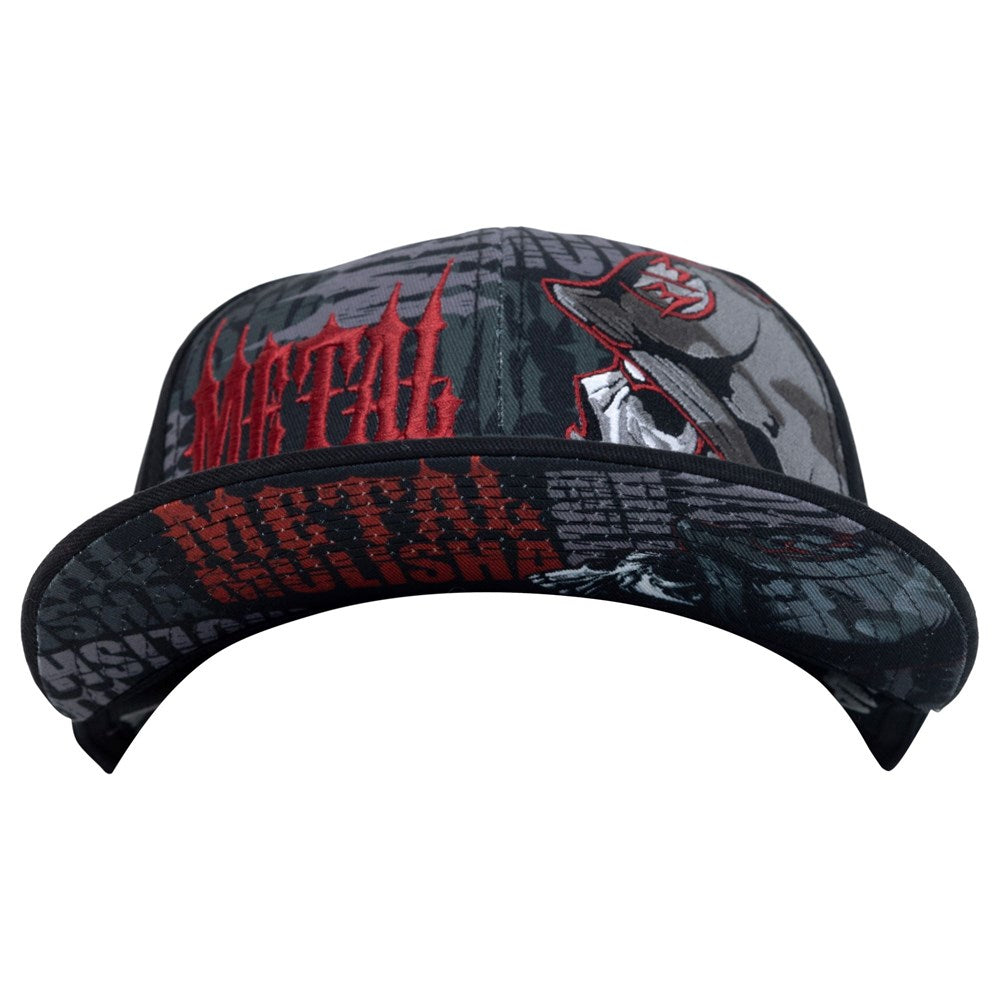 Metal Mulisha Bunker Flex Hat - Adjustable Snapback Cap for Men & Women - Perfect for Skateboarding, Motorcycling & Outdoor Activities