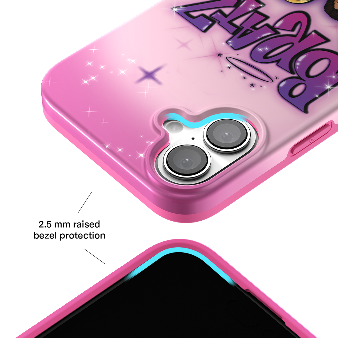 Bratz Airbrush Angelz iPhone Case - Stylish & Protective Phone Cover for iPhone 11, 12, 13, 14 - Perfect for Fans, Collectors & Fashion Enthusiasts