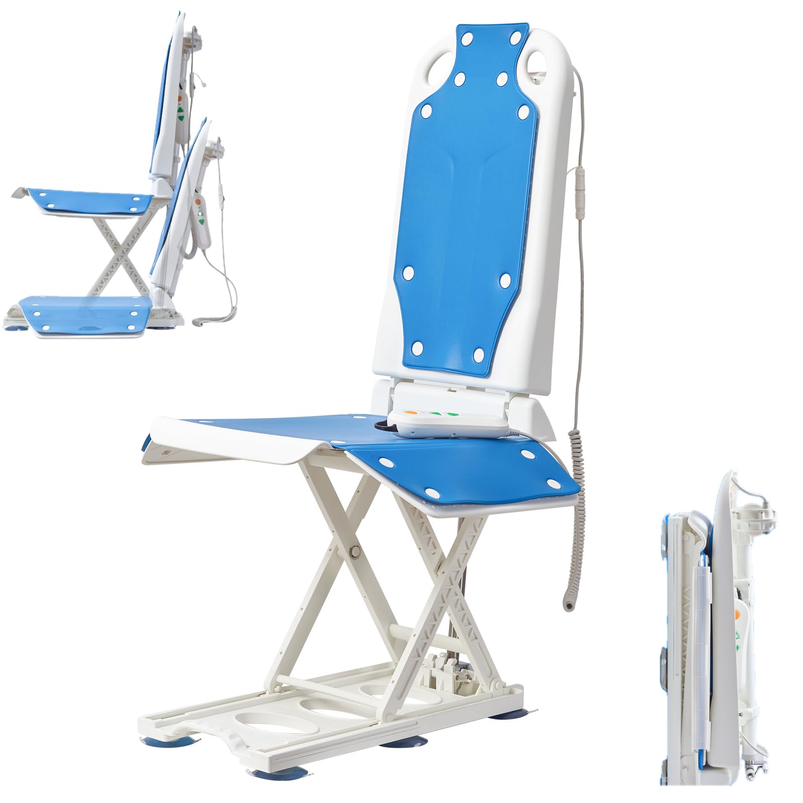 Electric Lift Chair for Elderly & Patients - Power Recliner Assist Device with Remote Control for Fall Recovery & Mobility - Shower Safety Chair for Women & Seniors - Ideal for Home Care, Rehabilitation & Daily Living Assistance