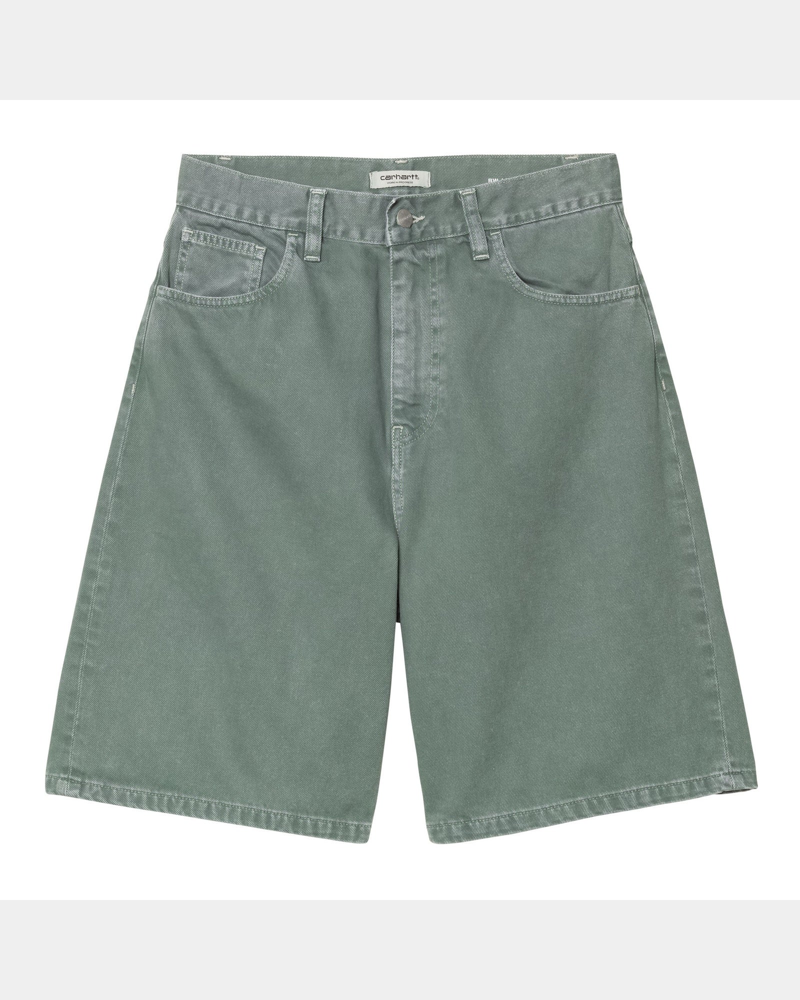 Women's Brandon Short Twill Pants in Silver Pine (Stone Dyed) - Comfortable Casual Wear for Everyday Outfits & Summer Fashion