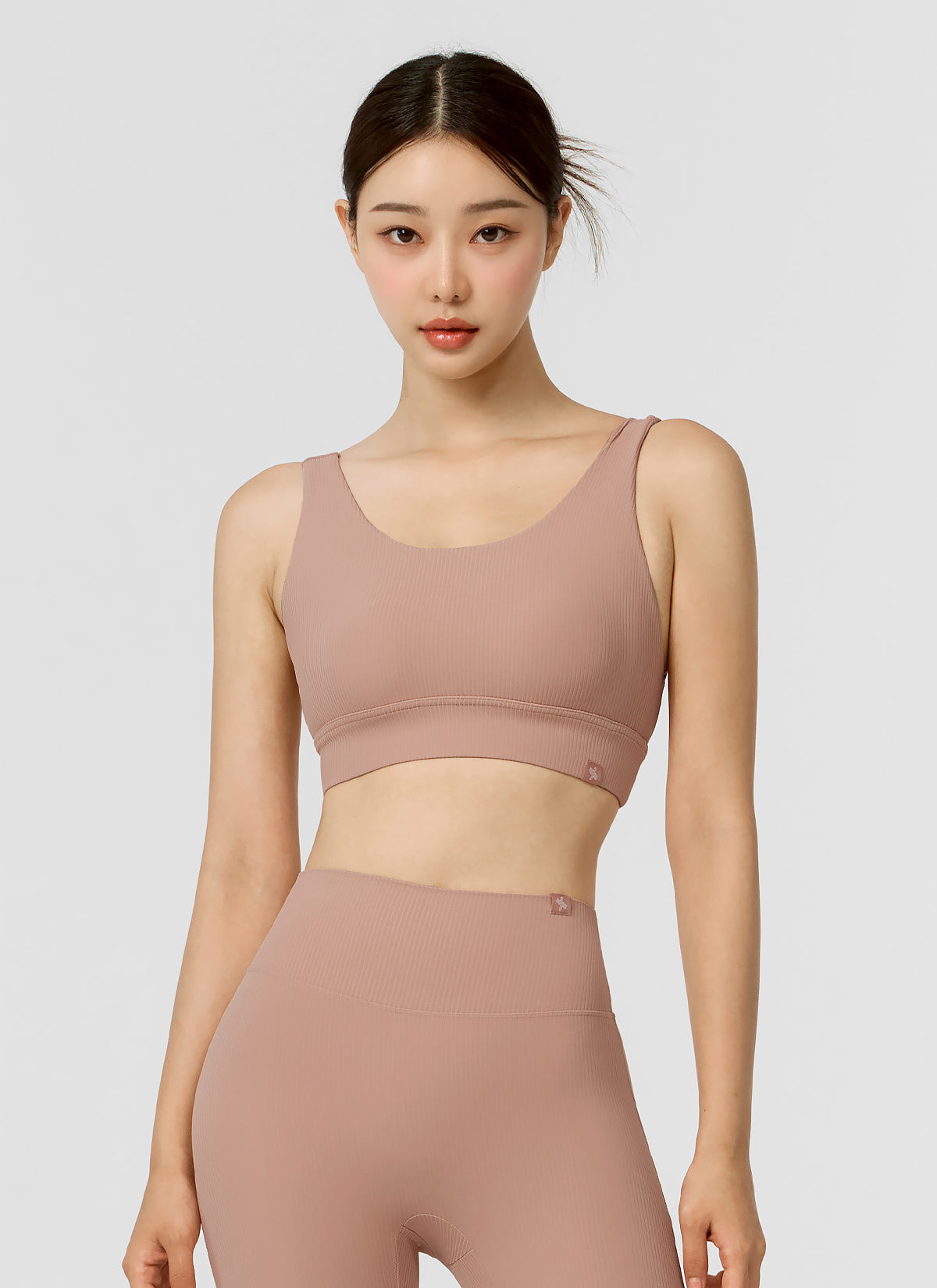 Comfortable Tension Ribbed Bra Tops for Women - Seamless Support & Breathable Fabric - Perfect for Yoga, Workouts & Everyday Wear