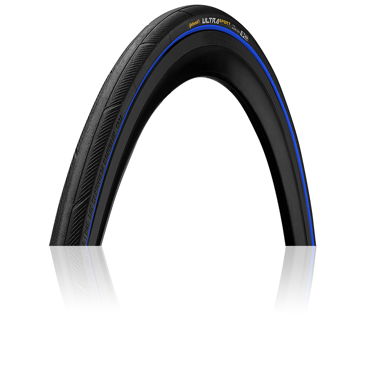 Continental Ultra Sport III Folding Bike Tire with PureGrip Technology - High Performance, Puncture Resistant for Road & Urban Cycling