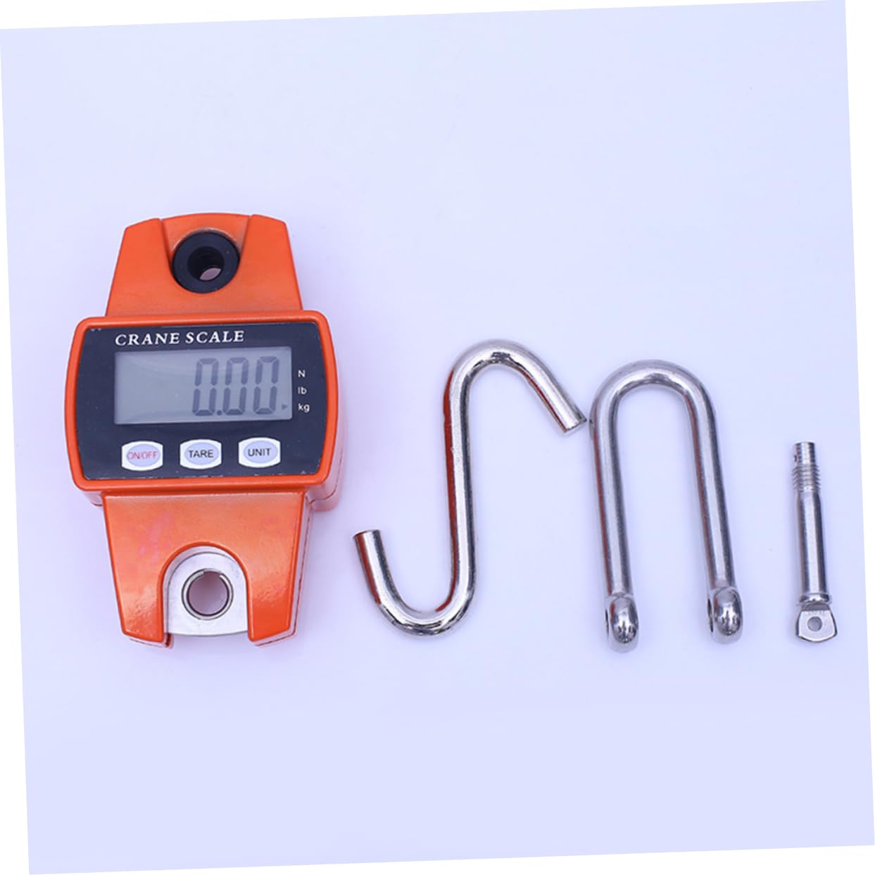 GLEAVI Heavy Duty Digital Hanging Crane Scale - 500lb Capacity Industrial Fishing Weighing Tool with LCD Display | Perfect for Commercial Fishing, Warehouse Logistics & Outdoor Hunting