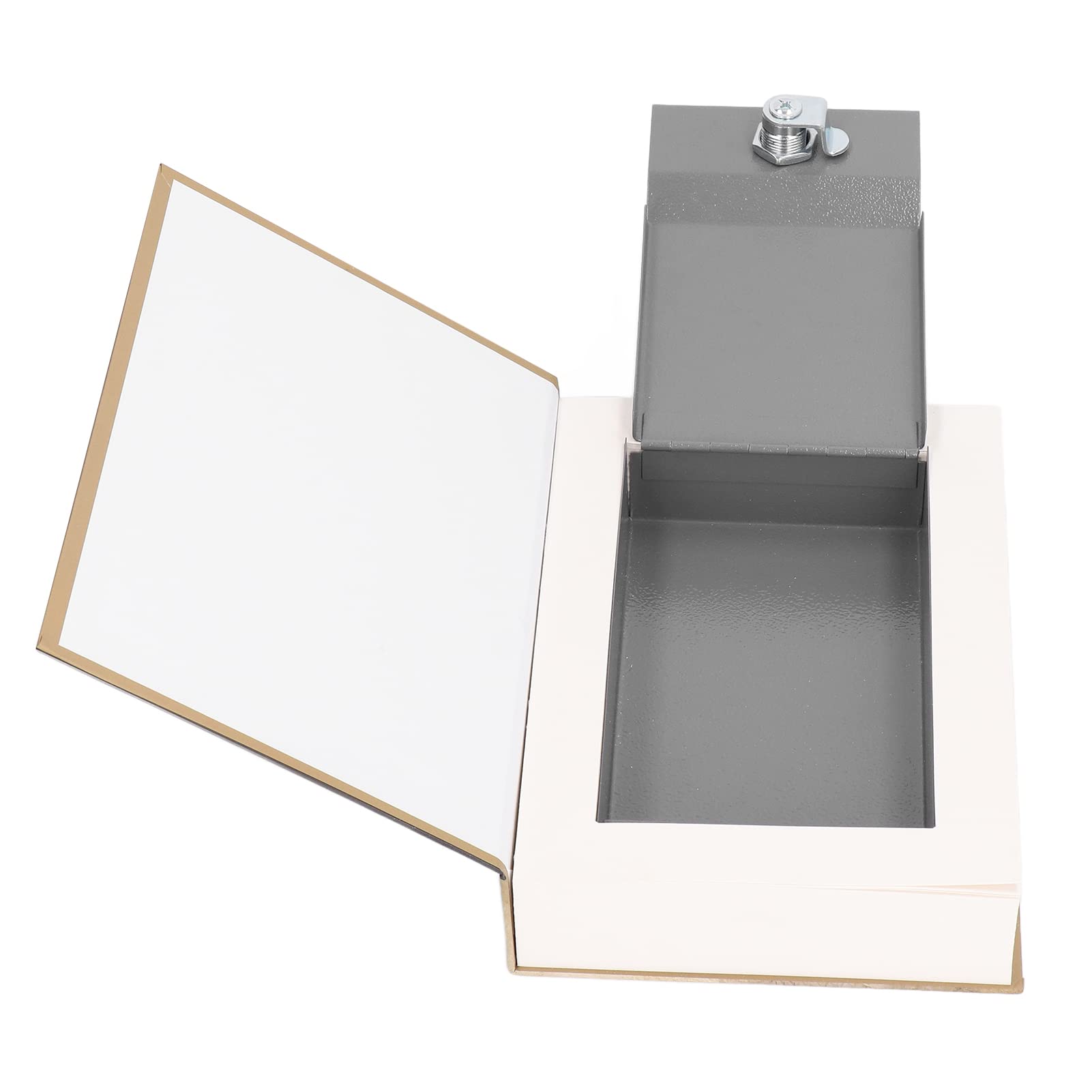 Hidden Lock Box Diversion Book - Secret Storage Safe with Key for Home, Office & Travel - Perfect for Storing Valuables, Cash, and Jewelry Discreetly