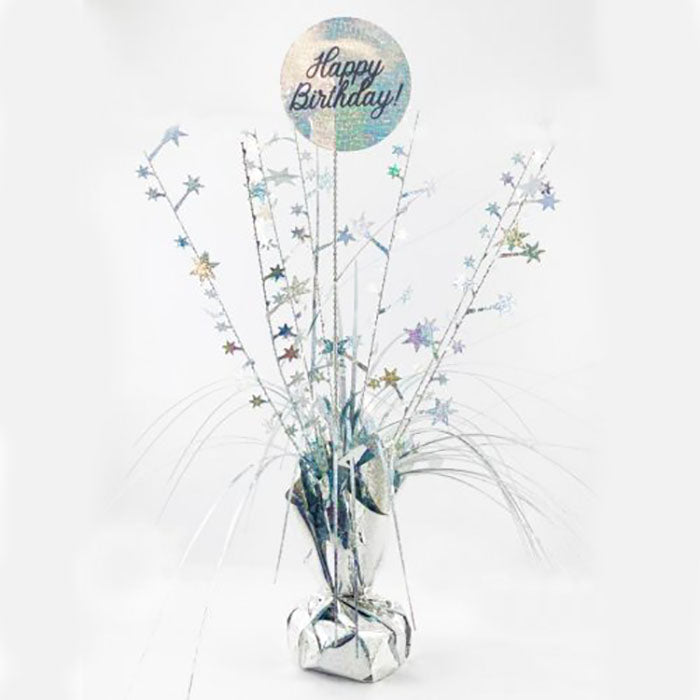 Milestone Balloon Weight Centerpiece for Birthday Party Decorations, Baby Shower, Anniversary & Wedding Celebrations - Elegant Table Decor with Heavy Base
