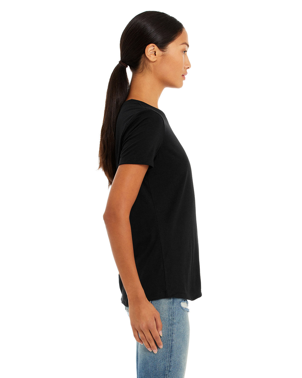 Bella + Canvas 6413 Women's Relaxed Fit Tri-Blend T-Shirt - Soft & Comfortable Casual Tee for Everyday Wear, Lounge, and Outfits